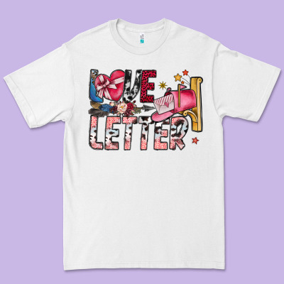 Love Letter Premium Tee Designed By Sublimationcraftshop