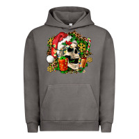 Pigment Tornado christmas skull and gift Urban Hoodie - AdoDesignShop