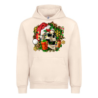 Sandshell christmas skull and gift Urban Hoodie - AdoDesignShop