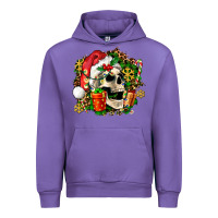 Tulip christmas skull and gift Urban Hoodie - AdoDesignShop