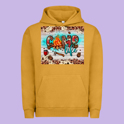 Camp Life Urban Hoodie Designed By Jahusdesignshop