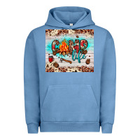 Pigment Pebble Blue camp life Urban Hoodie - JahusDesignShop