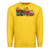 Lemon cowboy coffee cups Premium Sweatshirt - texasbilliewilder