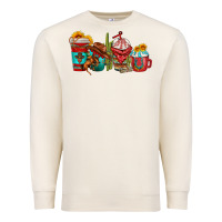 Sandshell cowboy coffee cups Premium Sweatshirt - texasbilliewilder