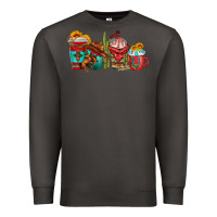 Smoke cowboy coffee cups Premium Sweatshirt - texasbilliewilder