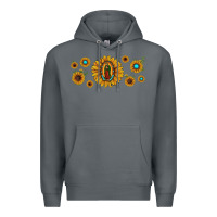 Rock sunflower lady of guadalupe Premium Hoodie - JahusDesignShop