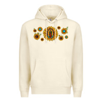 Sandshell sunflower lady of guadalupe Premium Hoodie - JahusDesignShop