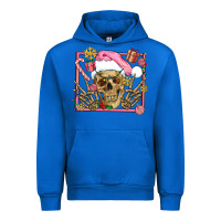 Cobalt pink christmas skeleton Urban Hoodie - AdoDesignShop