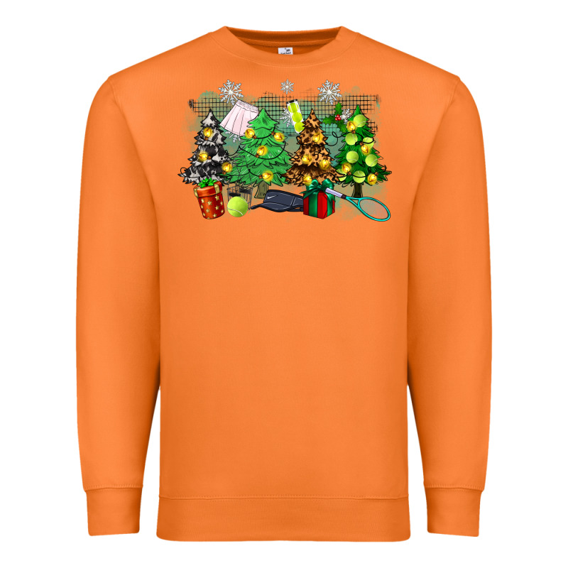 Leopard With Tennis Premium Sweatshirt by Zillion Design Studio | Teevron