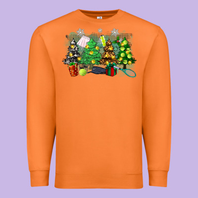 Leopard With Tennis Premium Sweatshirt Designed By Zillion Design Studio