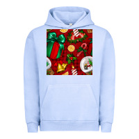Pigment Grape Ice christmas snow globe seamless pattern Urban Hoodie - BundleAndBundleShop