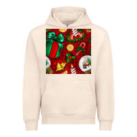 Sandshell christmas snow globe seamless pattern Urban Hoodie - BundleAndBundleShop