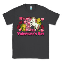 Smoke My first valentine's day unicorn Classic Tee - FaDigitalArtStudio