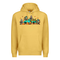 Antique Gold fall cactus pumpkin truck Premium Hoodie - JahusDesignShop