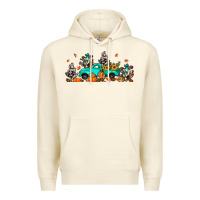 Sandshell fall cactus pumpkin truck Premium Hoodie - JahusDesignShop