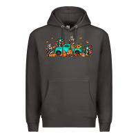 Smoke fall cactus pumpkin truck Premium Hoodie - JahusDesignShop