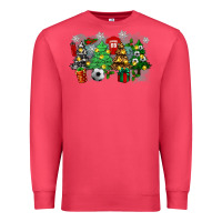 Cardinal christmas trees with tennis Premium Sweatshirt - Zillion Design Studio