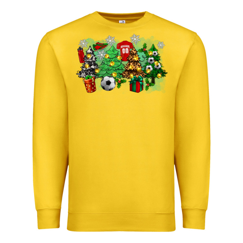 Christmas Trees With Tennis Premium Sweatshirt by Zillion Design Studio | Teevron