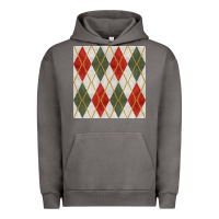 Pigment Tornado christmas diamond plaid seamless pattern Urban Hoodie - BundleAndBundleShop