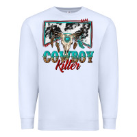 White cowboy killer Premium Sweatshirt - texasbilliewilder