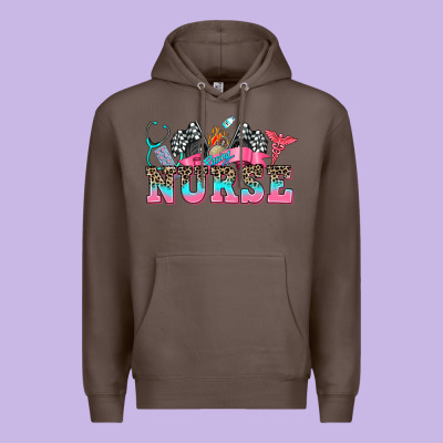 Nurse With Race And Oto Equipment Premium Hoodie Designed By Adodesignshop