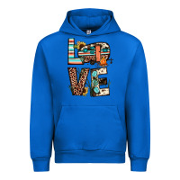 Cobalt love camp Urban Hoodie - JahusDesignShop