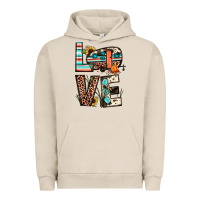 Pigment French Oak love camp Urban Hoodie - JahusDesignShop