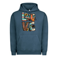 Pigment Midnight Navy love camp Urban Hoodie - JahusDesignShop