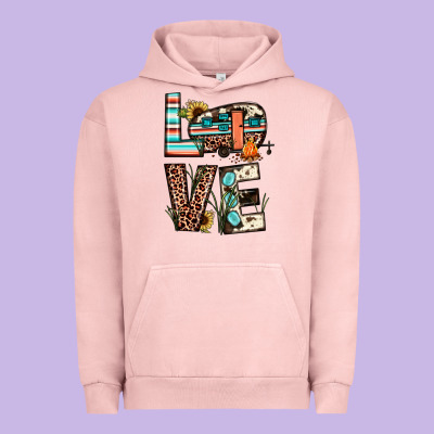 Love Camp Urban Hoodie Designed By Jahusdesignshop