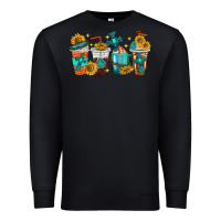 Black cross coffee cups Premium Sweatshirt - texasbilliewilder