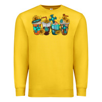 Lemon cross coffee cups Premium Sweatshirt - texasbilliewilder
