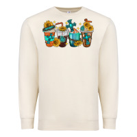 Sandshell cross coffee cups Premium Sweatshirt - texasbilliewilder