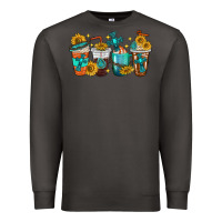 Smoke cross coffee cups Premium Sweatshirt - texasbilliewilder