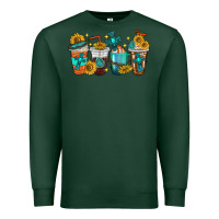 Sports Green cross coffee cups Premium Sweatshirt - texasbilliewilder
