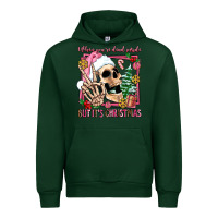 Forest Green when you're dead inside but it's christmas Urban Hoodie - AdoDesignShop
