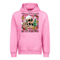 Fuchsia Pink when you're dead inside but it's christmas Urban Hoodie - AdoDesignShop