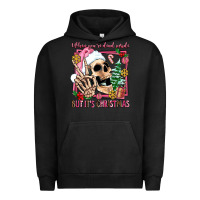 Pigment Black when you're dead inside but it's christmas Urban Hoodie - AdoDesignShop