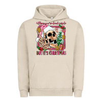 Pigment French Oak when you're dead inside but it's christmas Urban Hoodie - AdoDesignShop