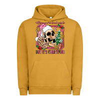 Pigment Peanut Butter when you're dead inside but it's christmas Urban Hoodie - AdoDesignShop