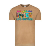 Vintage Camel just a girl who loves sea turtle Vintage Tee - Artiststas
