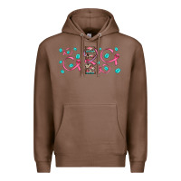 Chestnut faith ribbon gemstone Premium Hoodie - JahusDesignShop