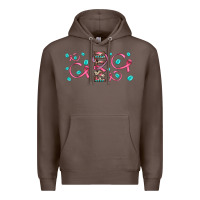 Coffee faith ribbon gemstone Premium Hoodie - JahusDesignShop