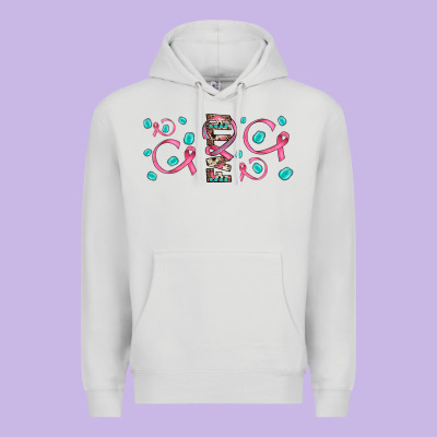 Faith Ribbon Gemstone Premium Hoodie Designed By Jahusdesignshop