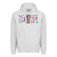Dove Grey faith ribbon gemstone Premium Hoodie - JahusDesignShop