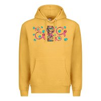 Mustard faith ribbon gemstone Premium Hoodie - JahusDesignShop