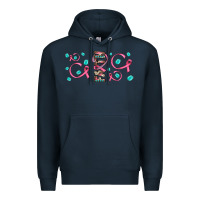 Navy faith ribbon gemstone Premium Hoodie - JahusDesignShop