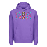 Purple faith ribbon gemstone Premium Hoodie - JahusDesignShop