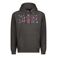 Smoke faith ribbon gemstone Premium Hoodie - JahusDesignShop