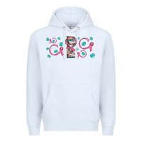 White faith ribbon gemstone Premium Hoodie - JahusDesignShop