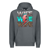 Rock racing wife wife wife Premium Hoodie - AdoDesignShop
